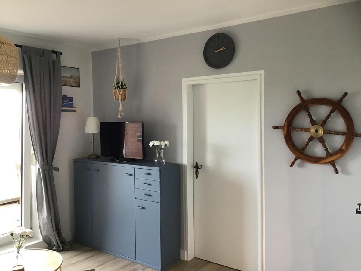 Liebevoll Eingerichtete Ferienwohnung Luettje Koje Dornum Exteriér fotografie