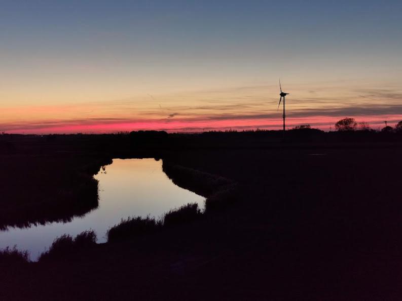 Liebevoll Eingerichtete Ferienwohnung Luettje Koje Dornum Exteriér fotografie